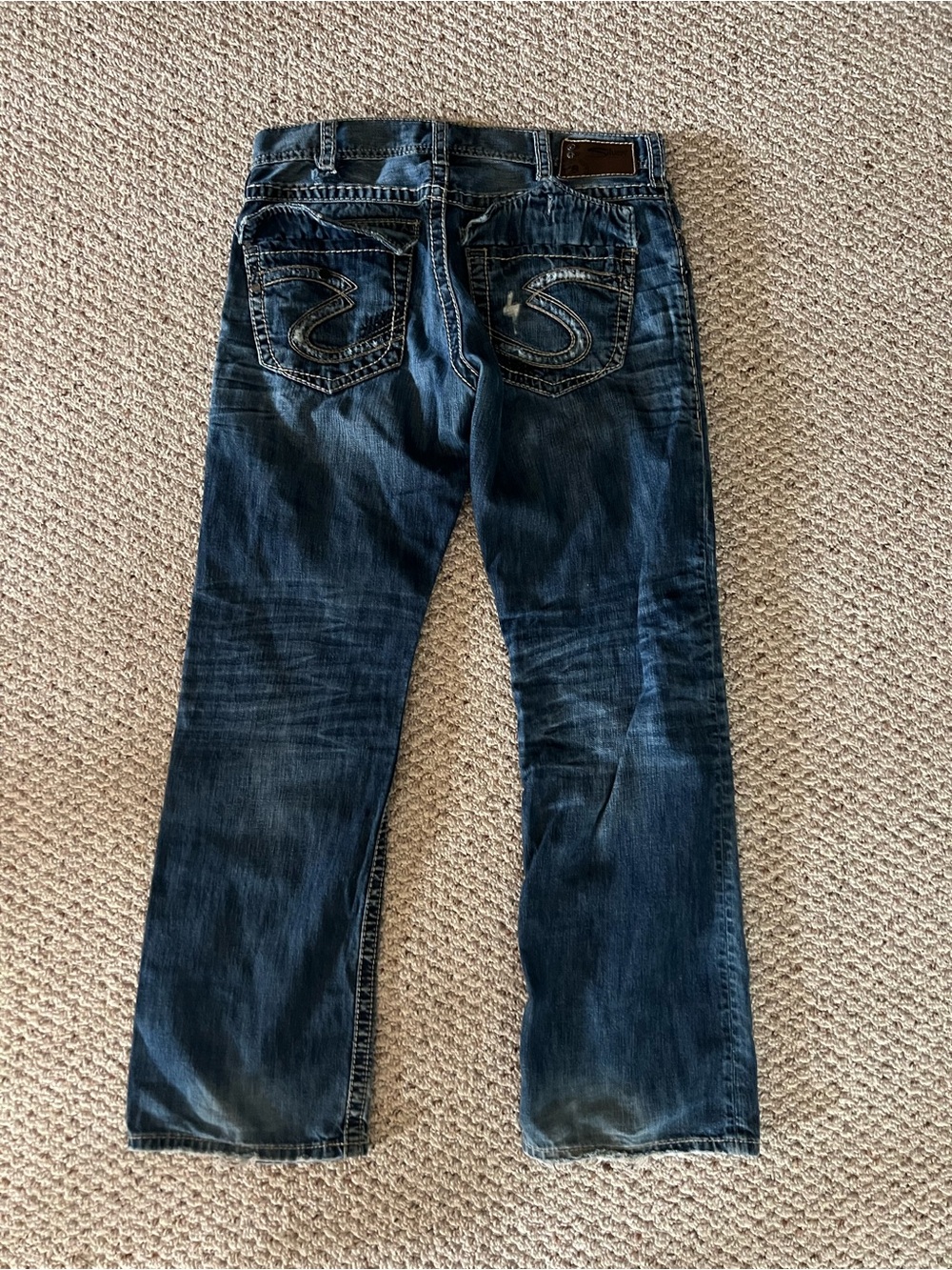 Silver Jeans Men’s Dark Wash Bootcut Jeans